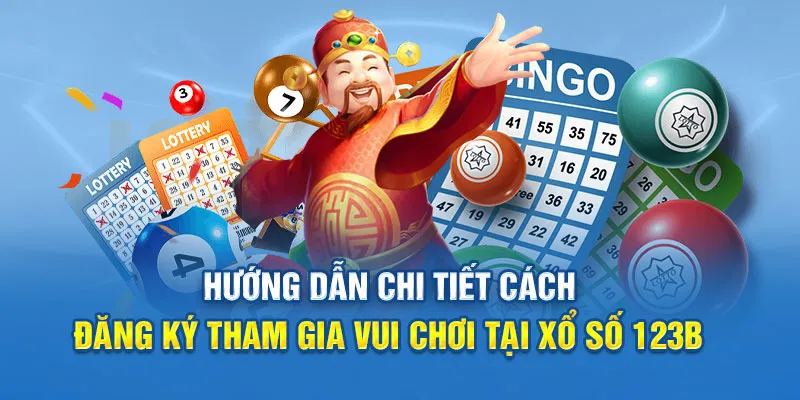 Trình tự tham gia xổ số tại 123B